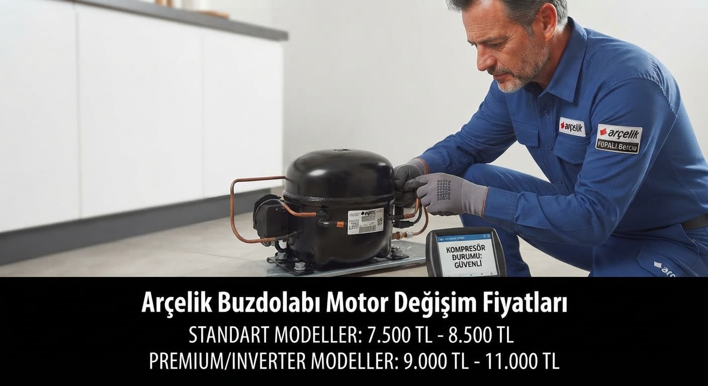 Arçelik buzdolabı motor fiyatları 2027